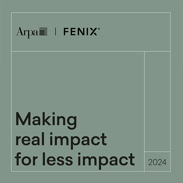 ARPA | FENIX | Sustainability leaflet