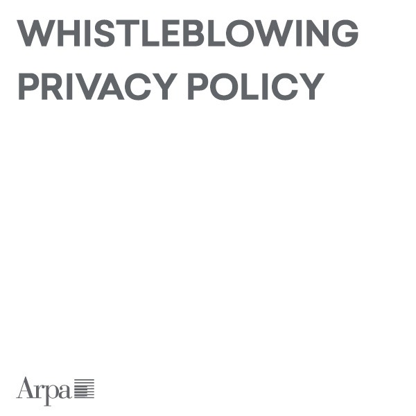 Informativa Privacy Whistleblowing